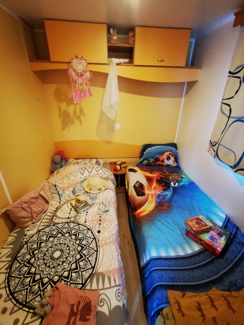 Mobil-Home Famille Plus  - 23M² - 2 Chambres + Banquette Convertible 2 Places