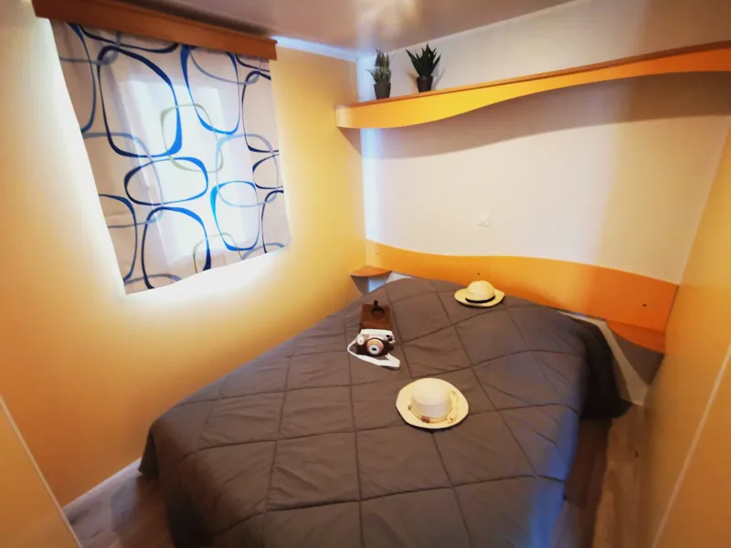 Mobil-Home Famille Plus  - 23M² - 2 Chambres + Banquette Convertible 2 Places