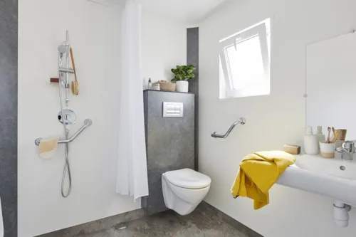 Location - Mobilhome Grand Espace Pmr - 34M² - 2 Chambres - Climatisation - image n°7 - Camping Le Coin Charmant
