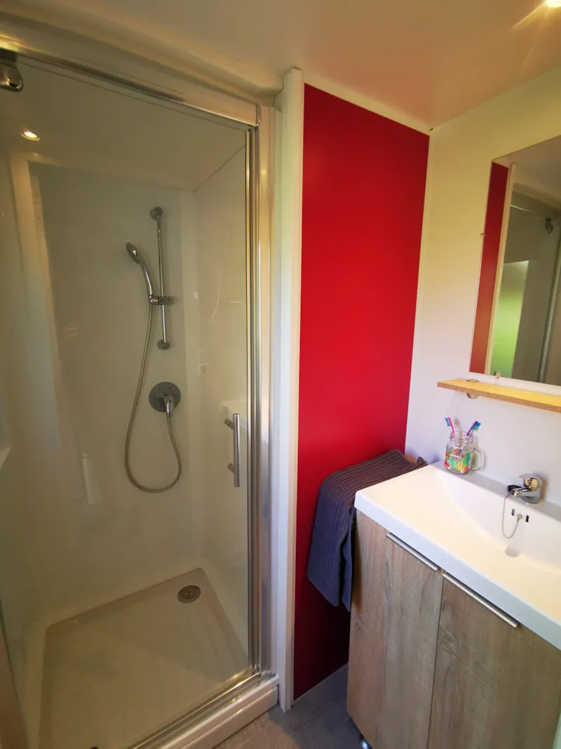 Mobilhome Grand Espace - 30M² - 3 Chambres - Climatisation