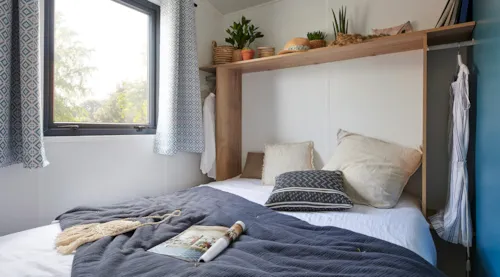 Huuraccommodatie(s) - Chalet - Zenitude 21M² - 2 Slaapkamers - Zonder Privé Sanitair - image n°3 - Camping Le Coin Charmant