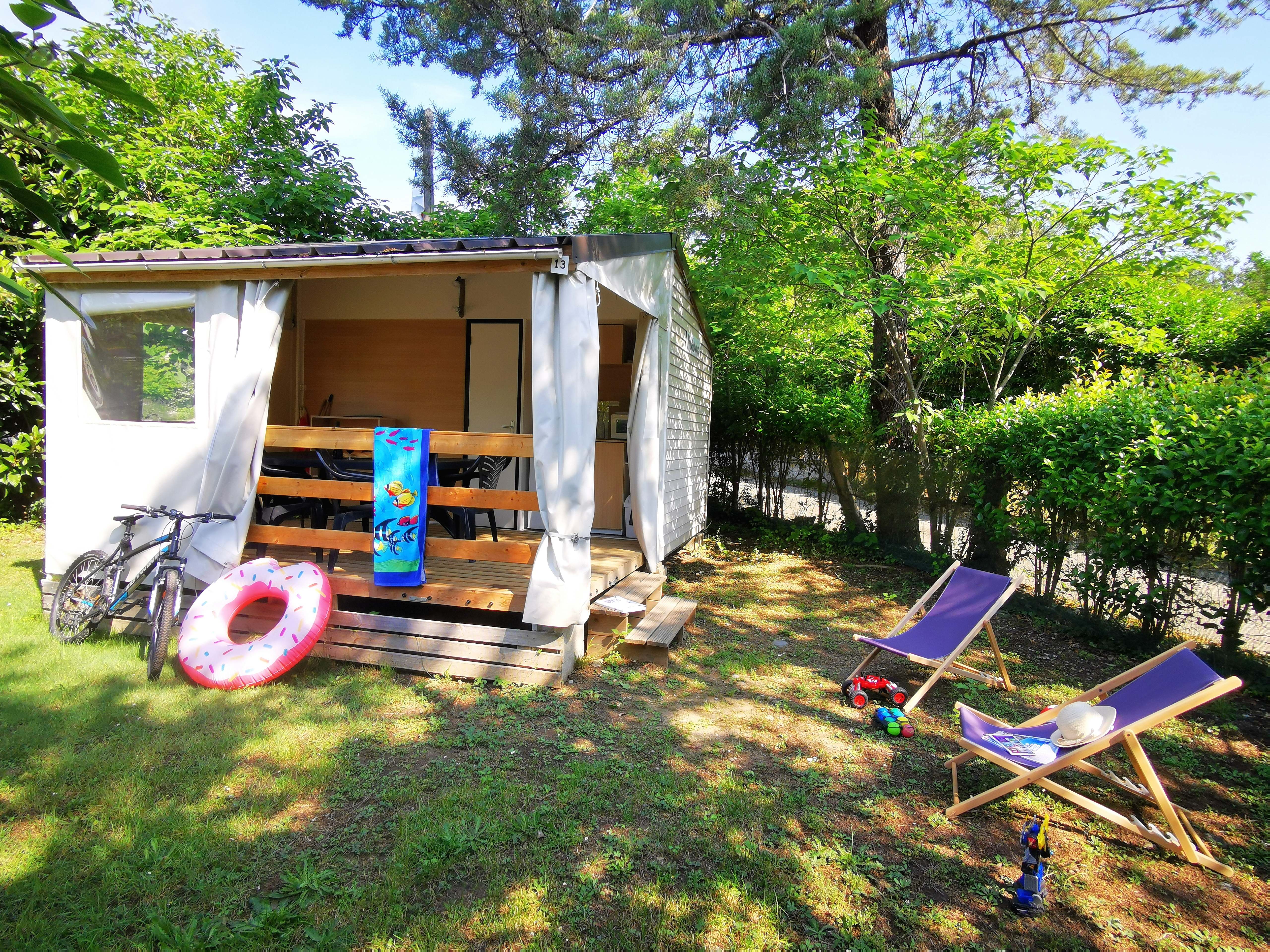 Location - Tithome - 21M² - 2 Chambres - Sans Sanitaires - Camping Le Coin Charmant