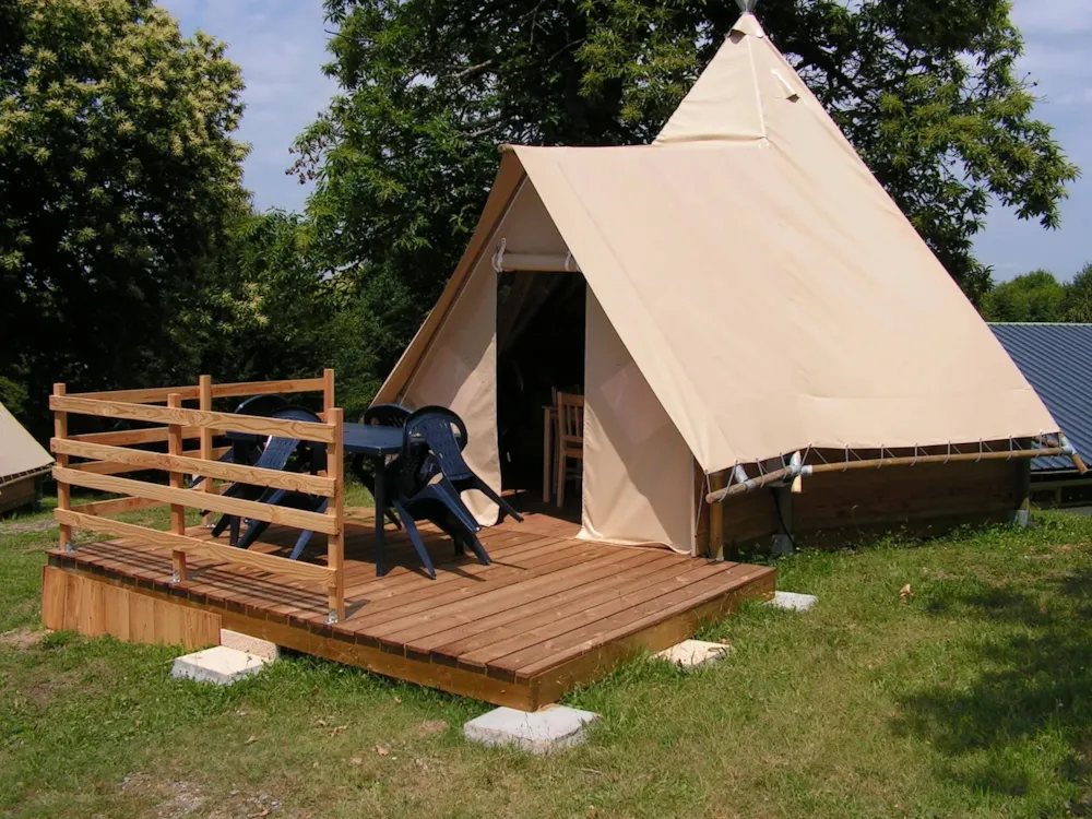 Location - Tente Tipi - Camping Seasonova Lac de Bournazel