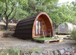 Accommodation - Pod - 6M² (Without Toilet Blocks) - Campasun Camping de l’Aigle