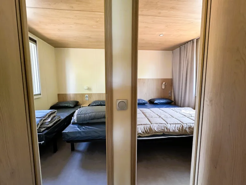 Mobil Home Cottage Premium 2 Chambres - Climatisation - Lave Vaiselle