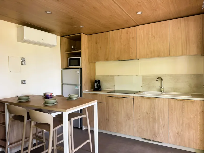 Mobil Home Cottage Premium 2 Chambres - Climatisation - Lave Vaiselle
