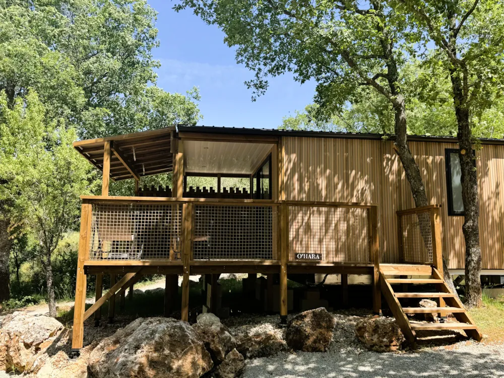 Location - Mobil Home Cottage Premium 2 Chambres - Climatisation - Lave Vaiselle - Campasun Camping de l’Aigle