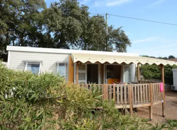 Mietunterkunft - Mobilheim Six-Fours - 34 M² - 3 Schlafzimmer - Campasun Camping Parc Mogador