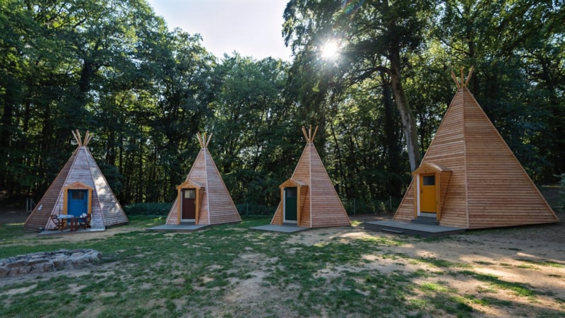 Tipi en bois 1