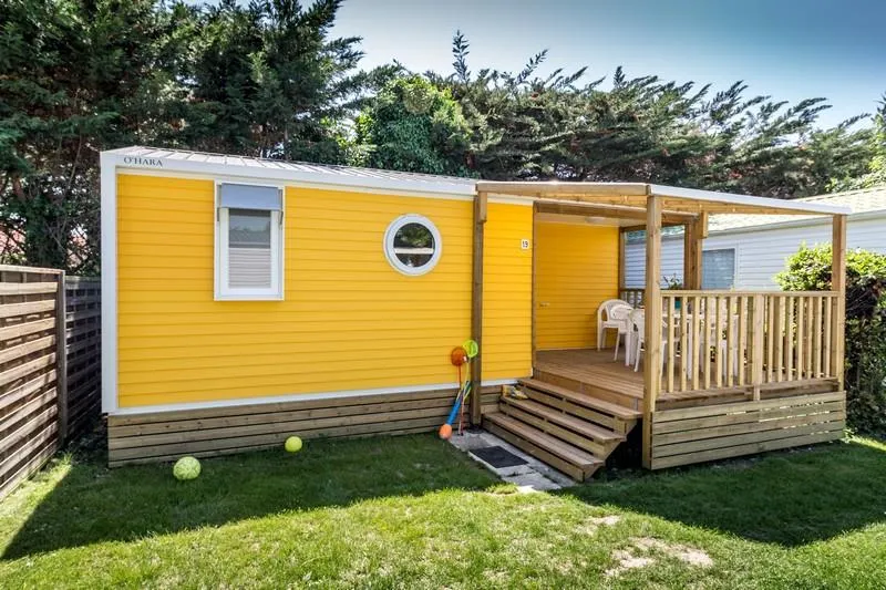 Mobil Home  Oleron: 2 Chambres, 25M2,Terrasse Couverte, Climatisation.