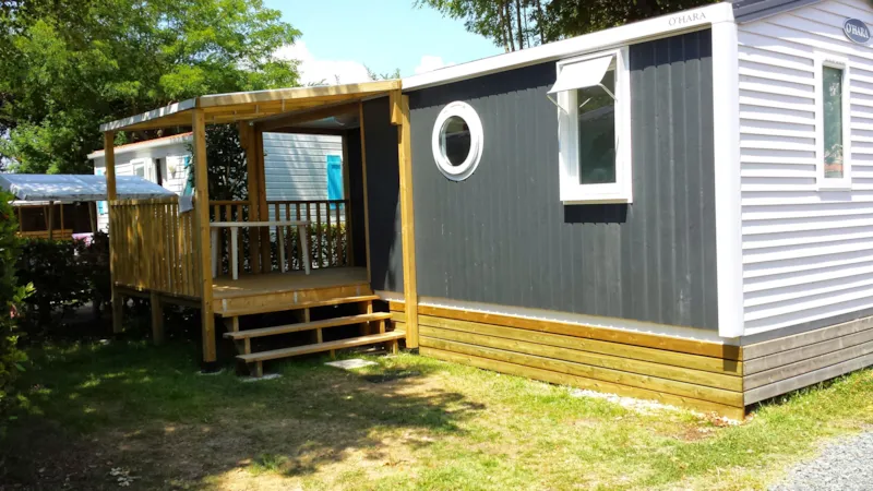 Mobil Home  Oleron: 2 Chambres, 25M2,Terrasse Couverte, Climatisation.