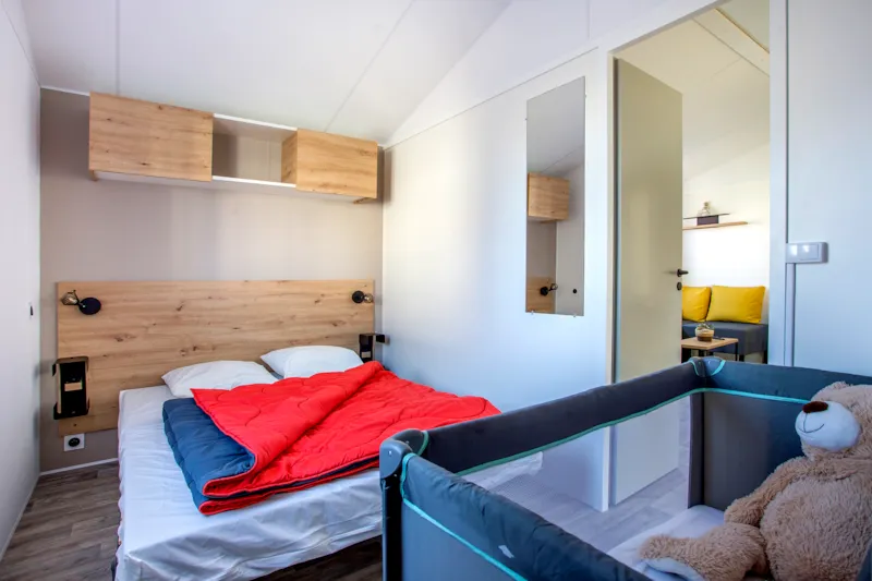 Mobilhome  Premium 2 Chambres, 32M2, Climatisation.