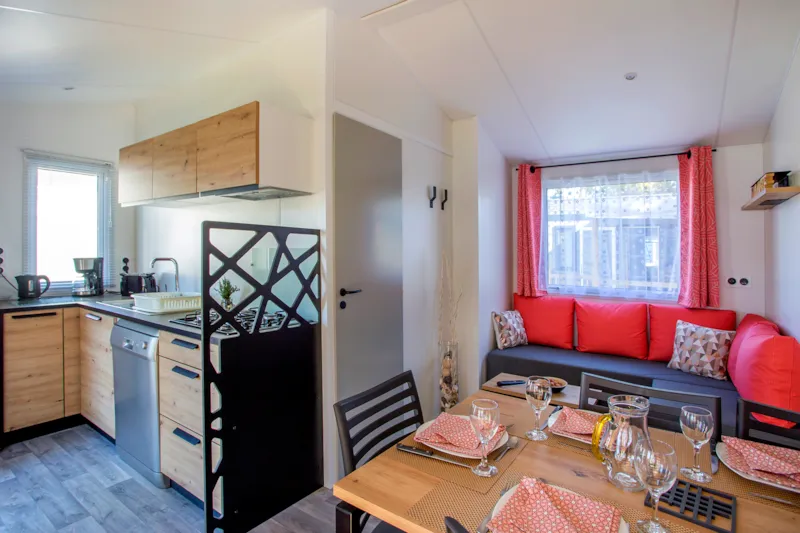 Mobil Home  Premium, 3 Chambres, 6 Pers., 33M2, Climatisation