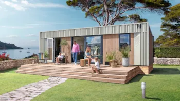 Mietunterkunft - Mobilheim  Super Premium Espace Otello,  36M², 2 Schlafzimmer, Klimaanlage, 2 Duschraum/Wc, - Camping Au Pigeonnier