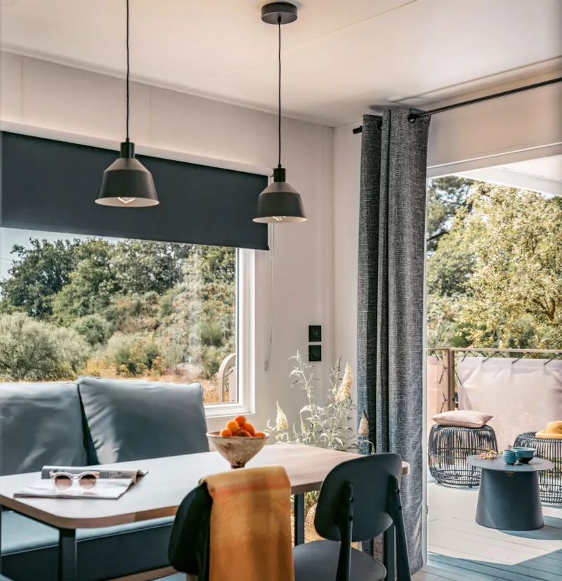 Mobilhome Loggia 2/4 Pers., 27.5M2, Terrasse Couverte, Climatisation