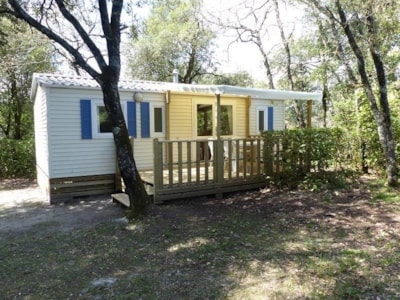 Mobil-Home Confort Sun Roller -35m² (3bedroom) - semi-covered terrace - air conditioning