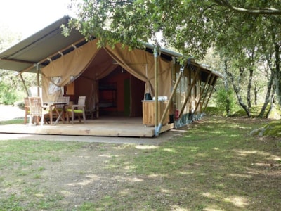 Lodge Safari Standard 25m² 2 bedrooms - terrace (without toilet blocks)