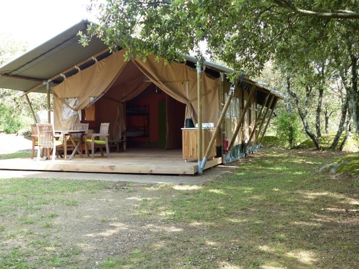 Lodge Safari Standard 25M² 2 Chambres - Terrasse, En Pleine Nature (Sans Sanitaires)