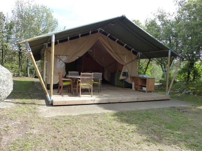 Lodge Safari Standard 25M² 2 Chambres - Terrasse, En Pleine Nature (Sans Sanitaires)