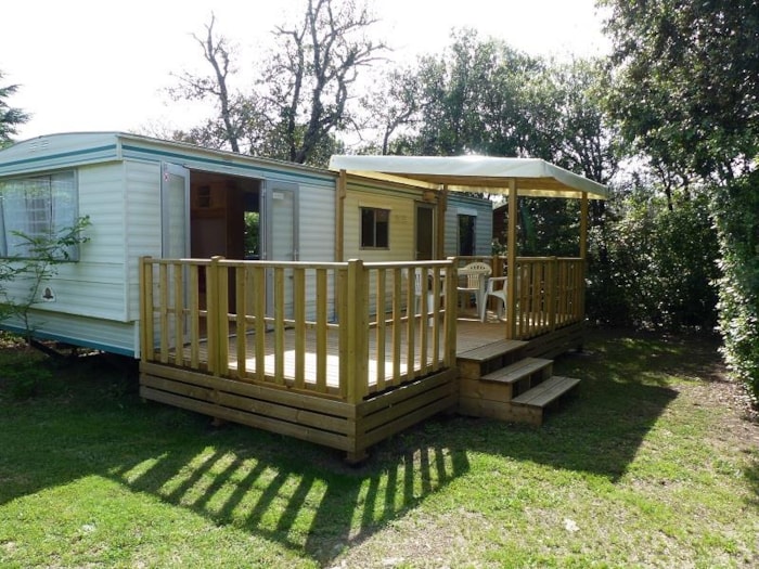 Mobil-Home Standard 25M² 2 Chambres - Terrasse Semi-Couverte