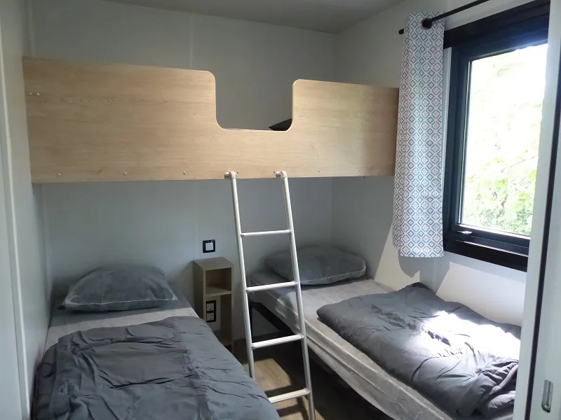 Mobil-Home Premium 30M² 2 Chambres  - Terrasse Couverte - Tv - Clim