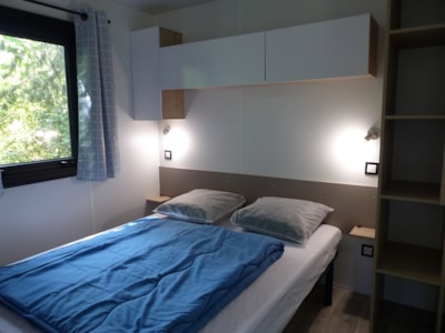 Mobil-Home Premium -30m² -2 bedrooms - covered terrace - TV - Air conditioning