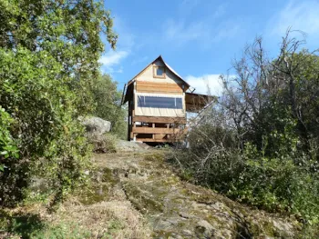 Mietunterkunft - Zelt Bivouac Small Standard Auf Pfählen 1 Schlafzimmer (Ohne Sanitäranlagen) - Flower Camping Le Martinet Rouge