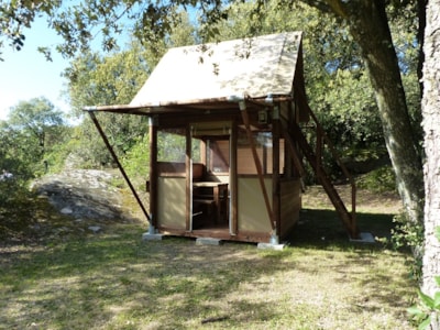 Tent Bivouac XL on piles Standard 2 bedrooms (without toilet blocks)
