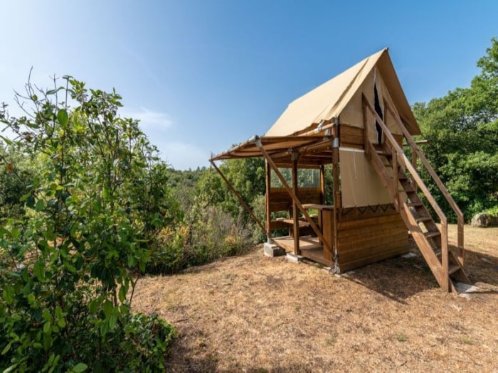 Tente Bivouac Small Sur Pilotis Standard 1 Chambre - En Pleine Nature (Sans Sanitaires)
