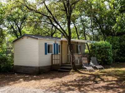 Mobil-Home Confort Sun Roller -35m² (3bedroom) - semi-covered terrace - air conditioning