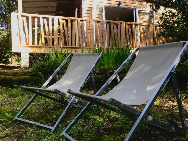 New // Chalet Premium 28M2 - 2 Chambres - Terrasse Couverte - Tv - Clim