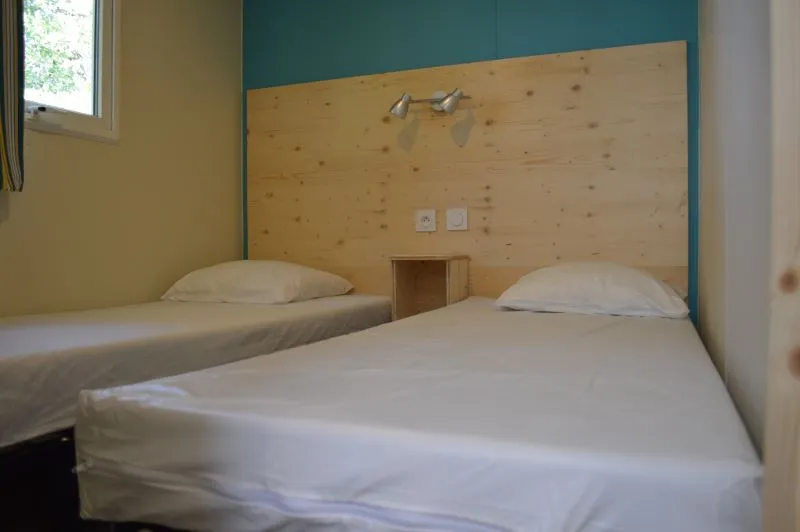 Mobil-Home Confort 28M² 2 Chambres - Terrasse Semi-Couverte - Tv - Clim