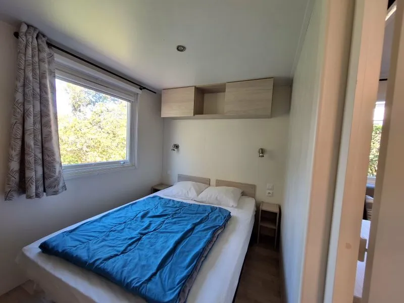 Mobil-Home Confort Louisiane 26M² 2 Chambres - Terrasse Semi-Couverte + Tv +Clim