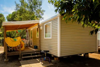 Mietunterkunft - Mobilheim Caraïbes Klimaanlage - 2 Zimmer - Chadotel Le Trivoly