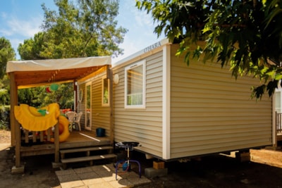 Mobile home Caraïbes with air conditioning - 2 bedrooms