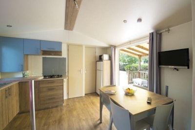 Mobile home Caraïbes with air conditioning - 2 bedrooms