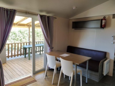 C - Mobilhome Hélios - PMR adapted - 2 bedrooms -32m² -with covered terrace