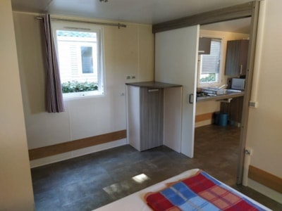 C - Mobilhome Hélios - PMR adapted - 2 bedrooms -32m² -with covered terrace