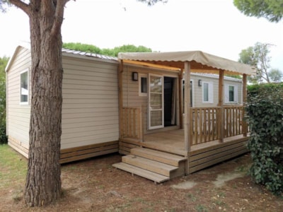 C- Mobile home Quatro Air-conditioned - 4 bedrooms 2 shower rooms
