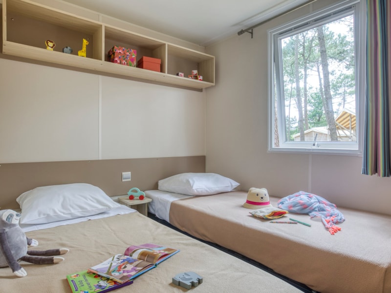 Mobil home Confort 2 chambres – 4/6 personnes