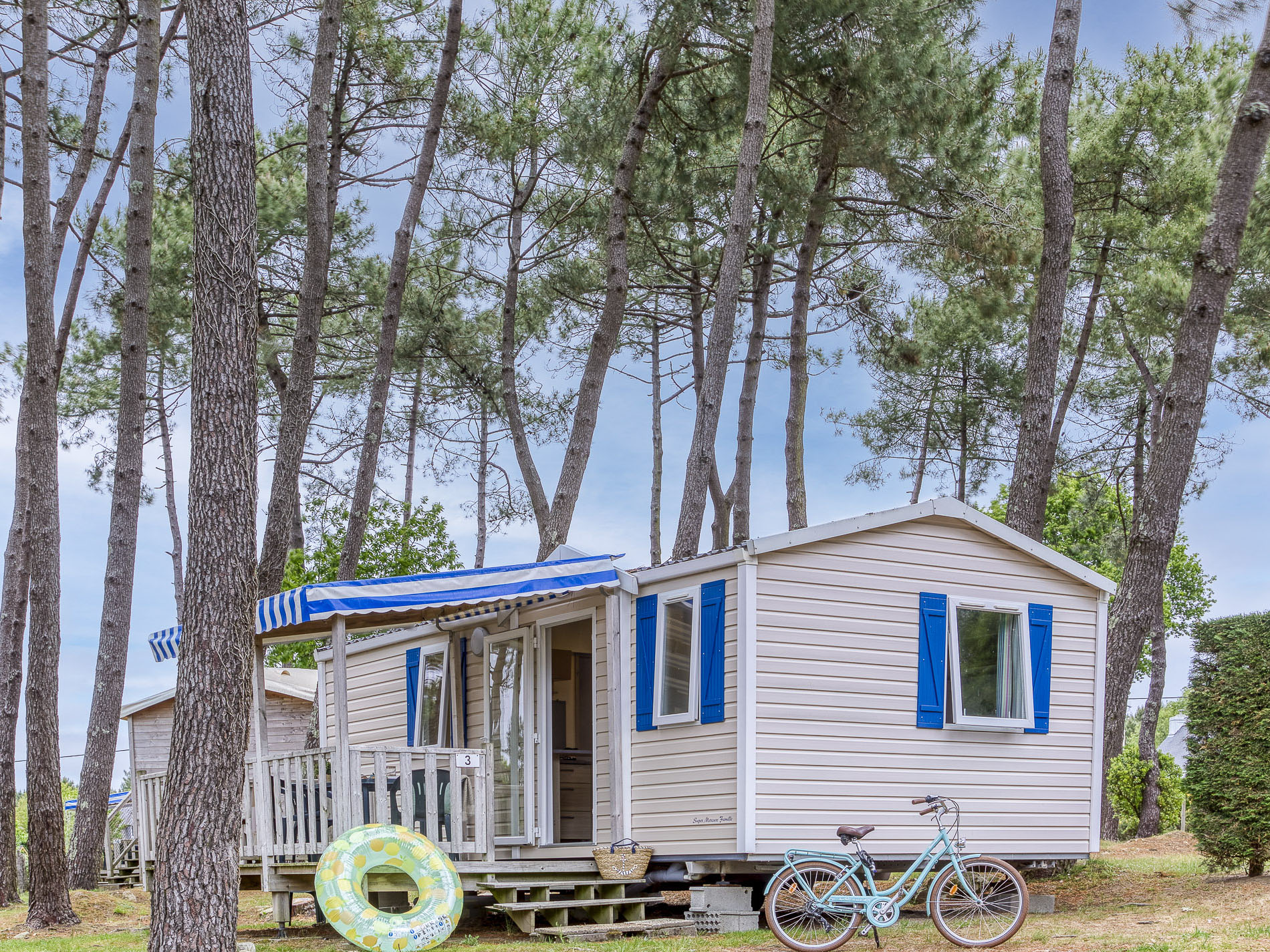 Location - Mobil-Home Confort - 3 Chambres - Romanée – Camping Le Bordenéo