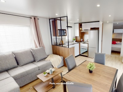 Mobile home Bien être with 2 bedrooms Signature with aircon — 1