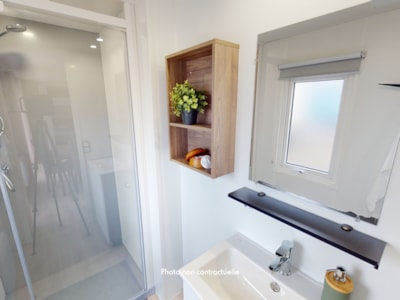Mobile home Bien être with 2 bedrooms Signature with aircon — 5