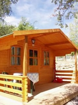 Accommodation - Wooden Cabin (No Kitchen Or Bathroom) - Camping Isábena