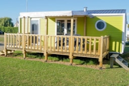 Mietunterkunft - Mobilheim 2 Schlafzimmer Luxe - Camping de L'Ile Verte