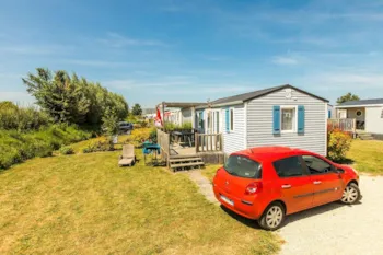 Mietunterkunft - Mobilheim 2 Shlafzimmer Ibiza Confort - Camping de L'Ile Verte
