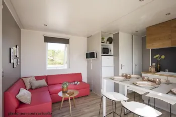 Mietunterkunft - Mobilheim - 3 Schlafzimmer Grand Luxe 2020 - Camping de L'Ile Verte