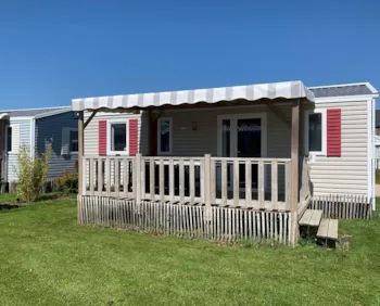 Mietunterkunft - Mobilheim 3 Zimmer Bermudes Confort - Camping de L'Ile Verte
