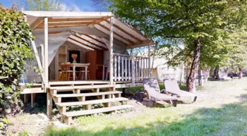 Mietunterkunft - Ecolodge Totem - Camping de L'Ile Verte