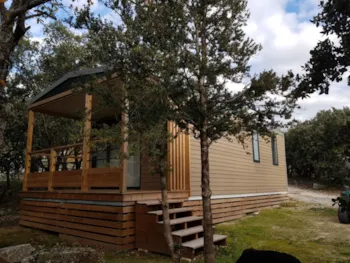 Mietunterkunft - Mobilheim Habana Top Presta - 26 M² - 2 Schlafzimmer - Clico Chic - Camping Les Sources de Gordes